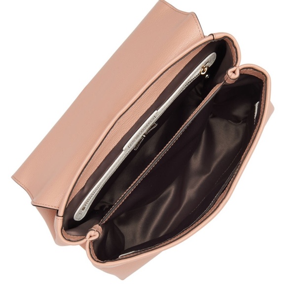 Henri Bendel Riverside Top Handle Satchel – Mahogany Rose  New without tags. - Picture 13 of 13